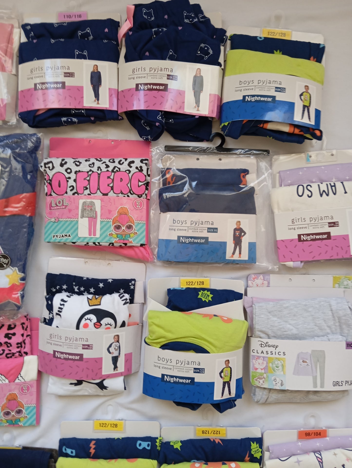 Lot de 26 Pyjamas enfant mixte Disney L.O.L Surprise ...