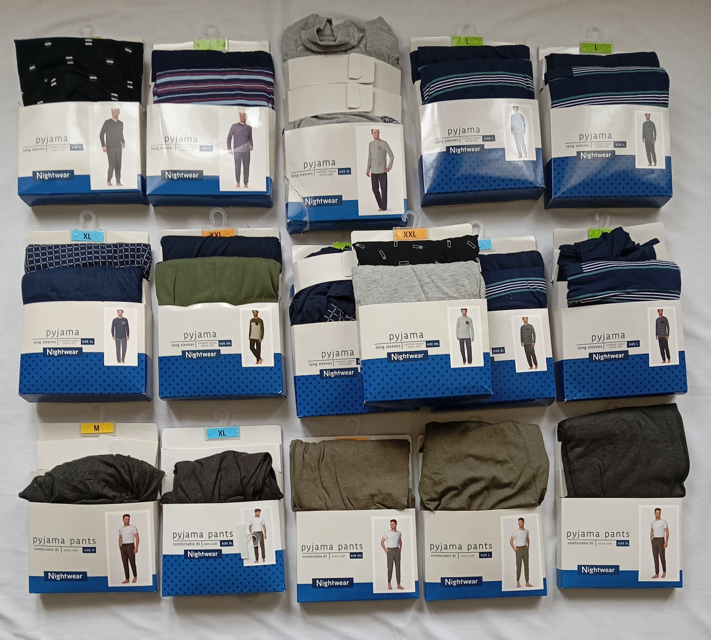 Lot de 16 Pyjamas Homme