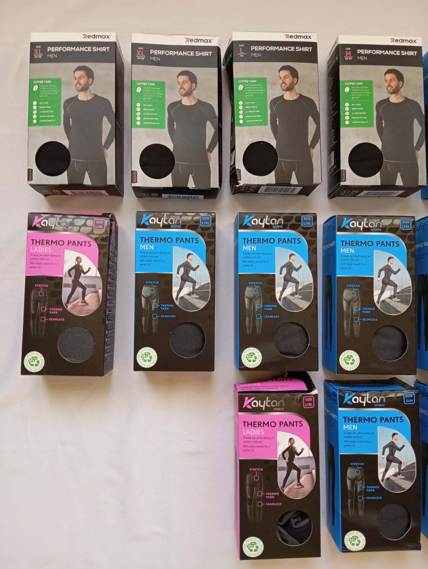 Lot de 22 Vêtements technique haut / bas homme / femme Kaytan