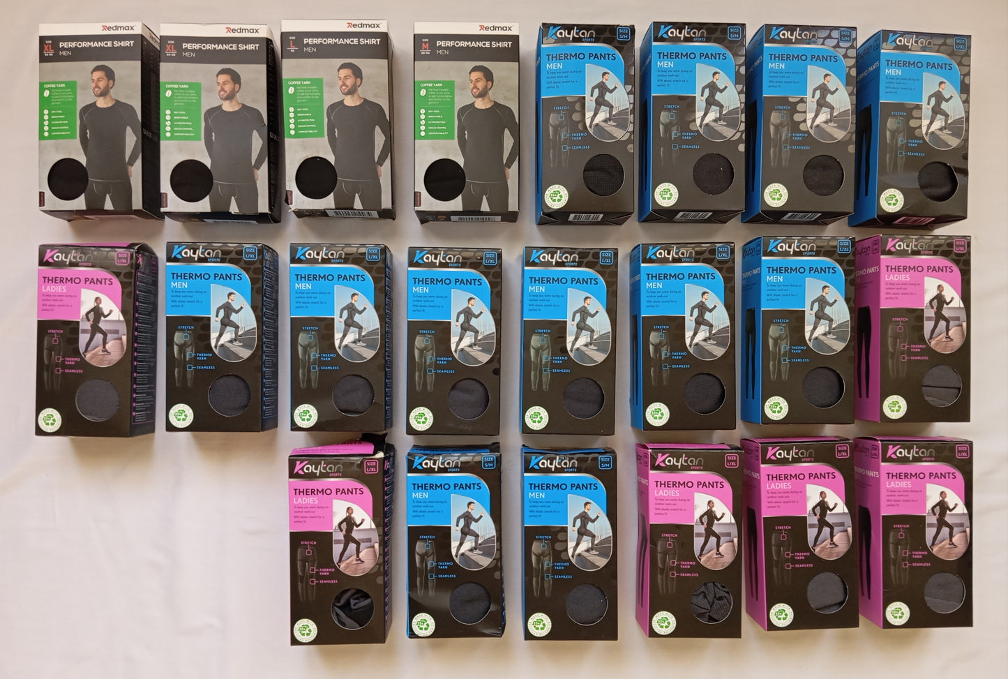 Lot de 22 Vêtements technique haut / bas homme / femme Kaytan