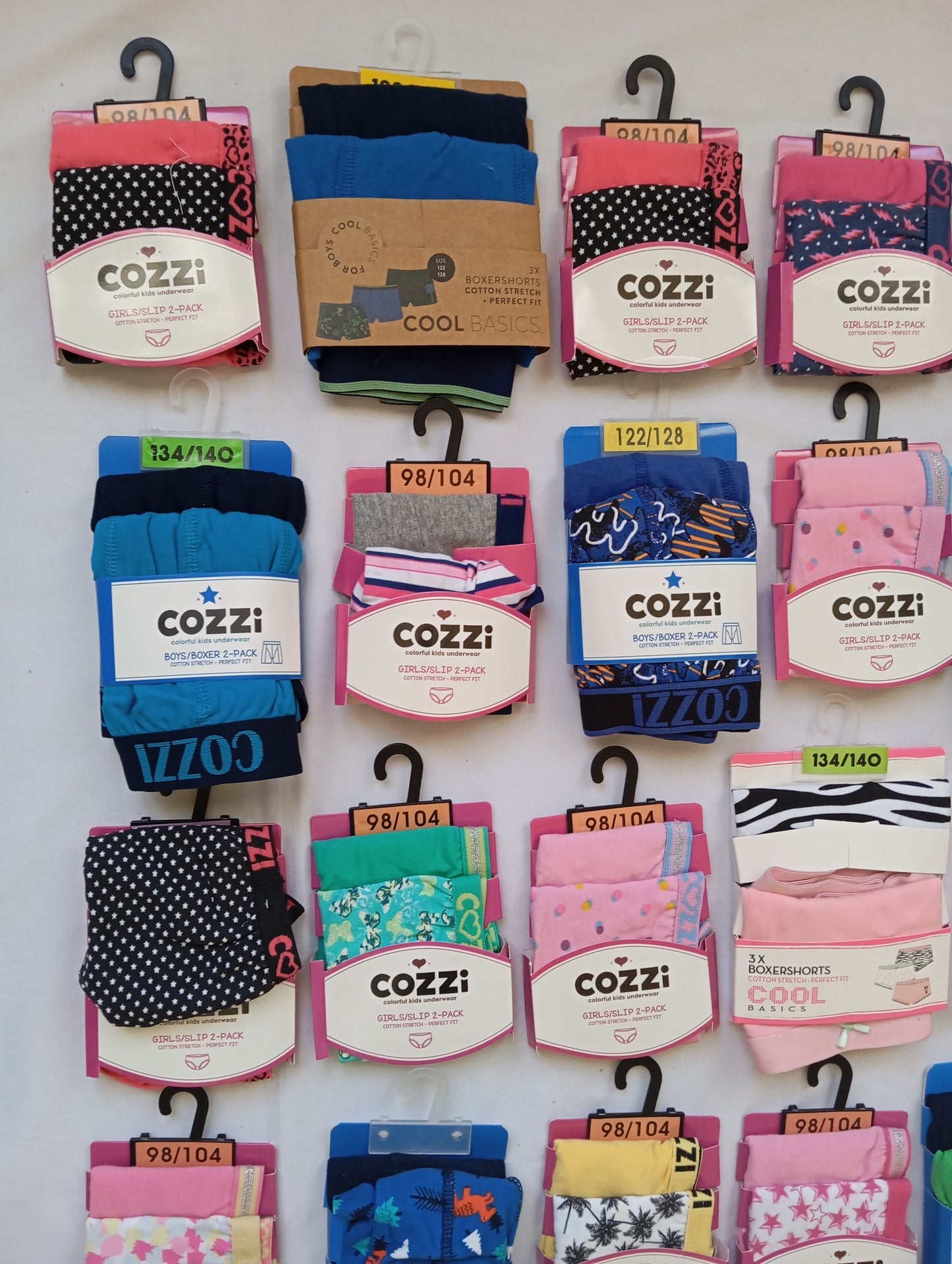 Lot de 50 Sous vêtements enfant fille / garçon