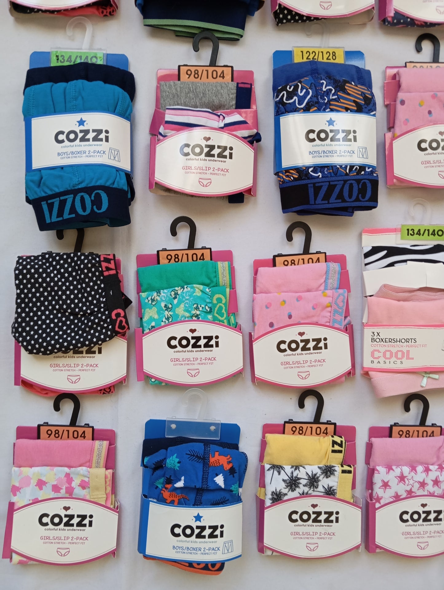 Lot de 50 Sous vêtements enfant fille / garçon