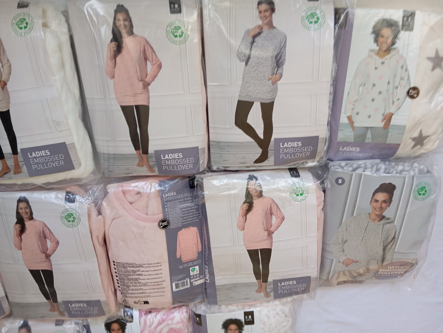Lot de 16 Pulls polaire / flanelle femme