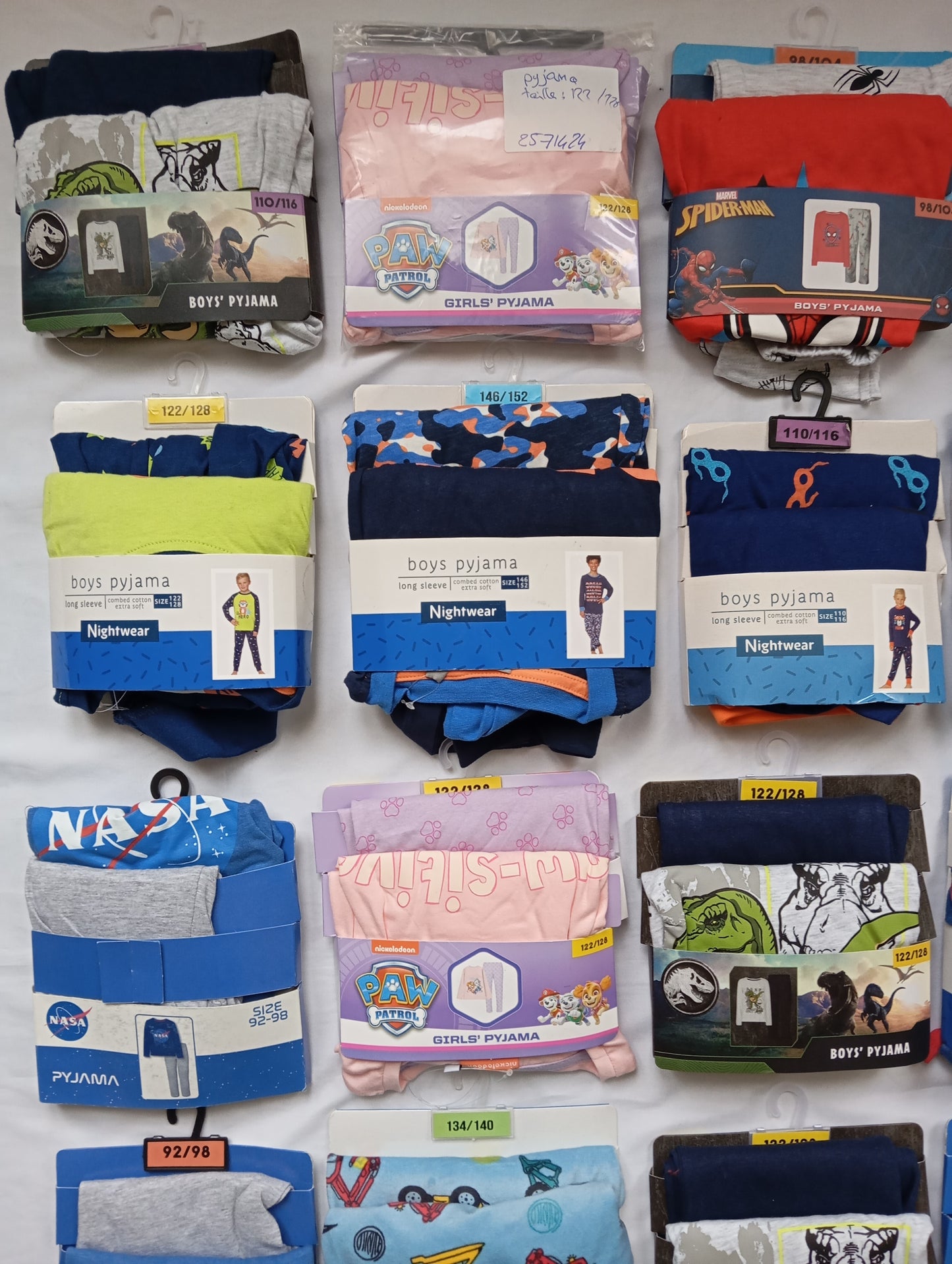 Lot de 26 Pyjamas enfants mixte N°3
