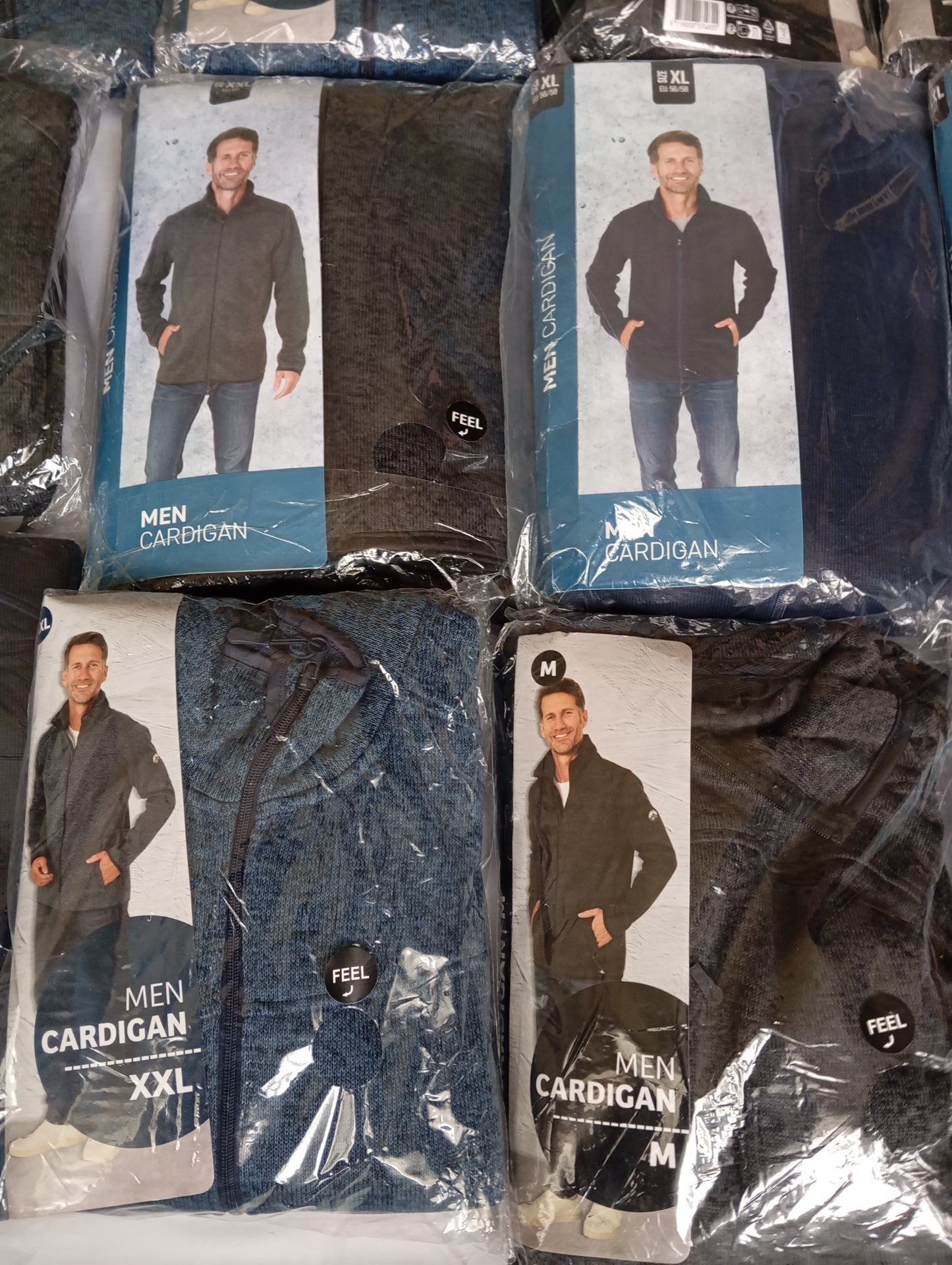 Lot de 15 Cardigans homme