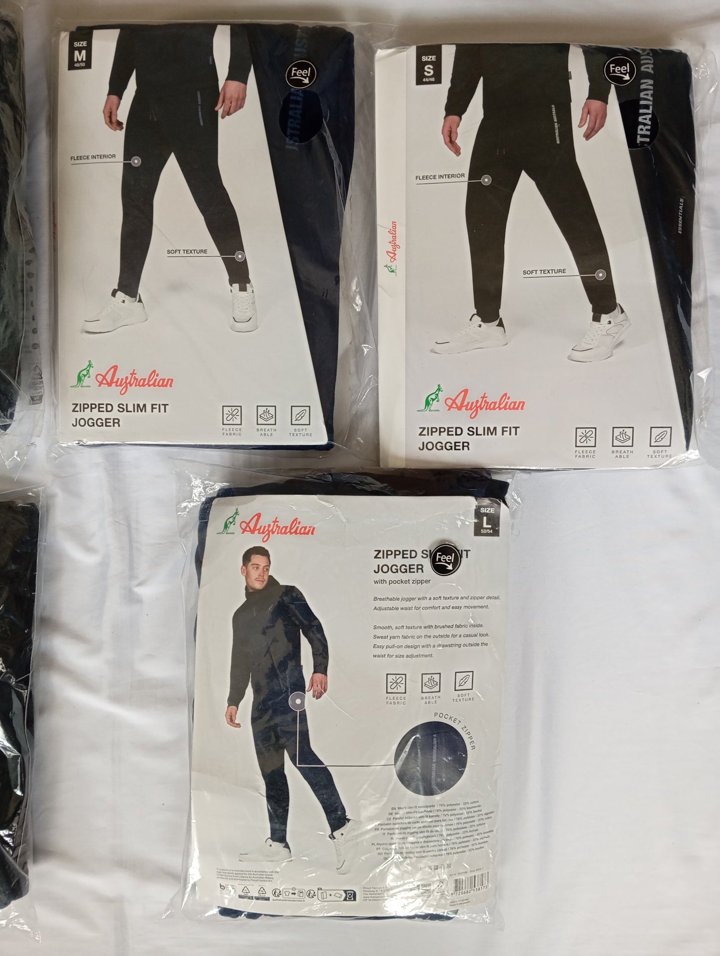 Lot de 7 Vêtements homme Veste / Pantalon Australian