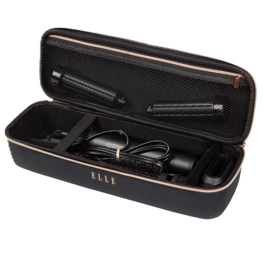 Valise coque Brosse coiffante Air Wrap 5-en-1 ELLE 6 pièces 1000-1200 watts