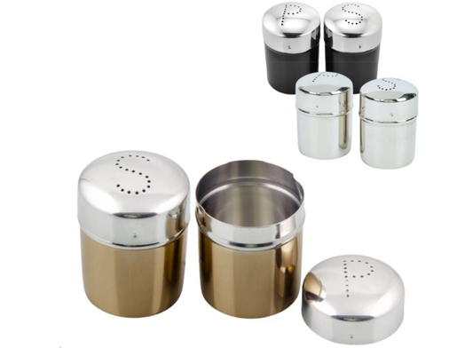 Set de sel et poivre Doré