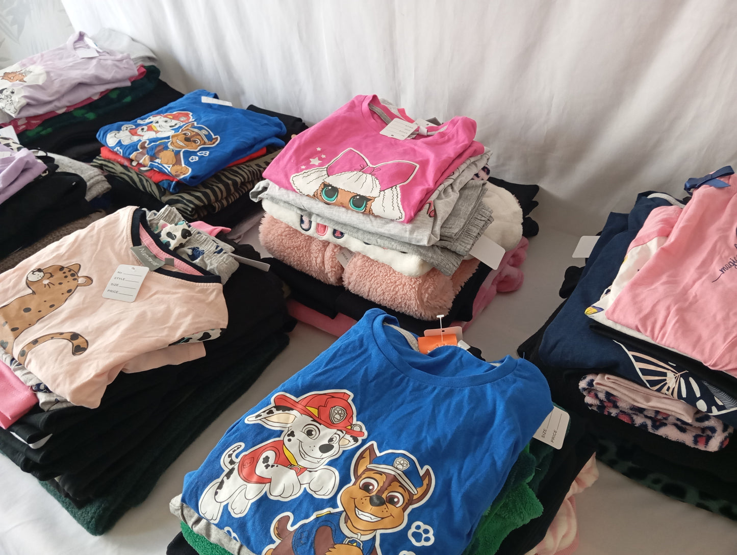 Lot de 75 Textiles adultes / Enfants
