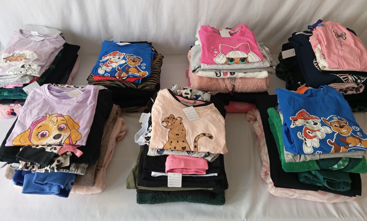 Lot de 75 Textiles adultes / Enfants