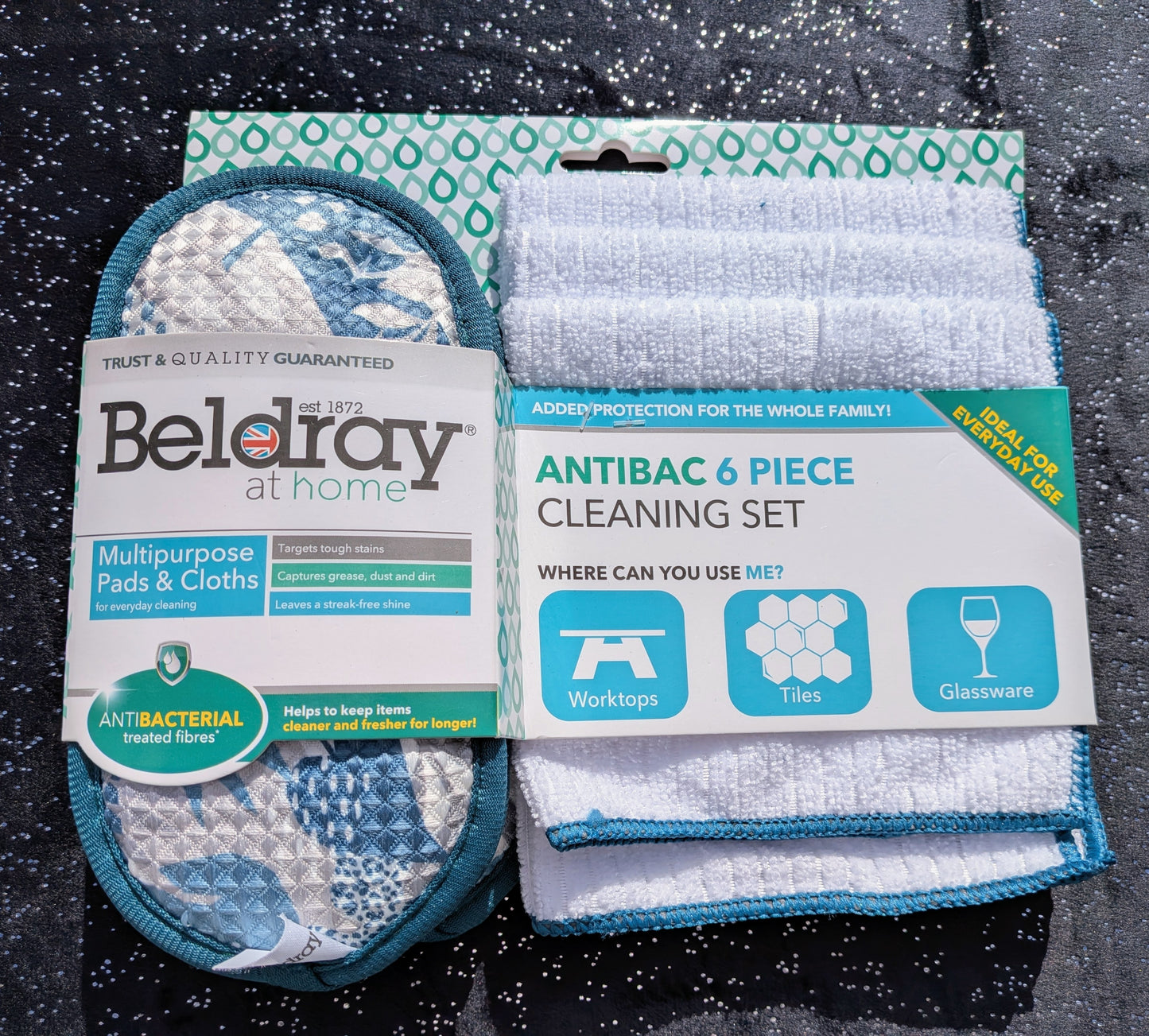 13 Kit de nettoyage antibactérien pour équipement et cuisine 6 pièces