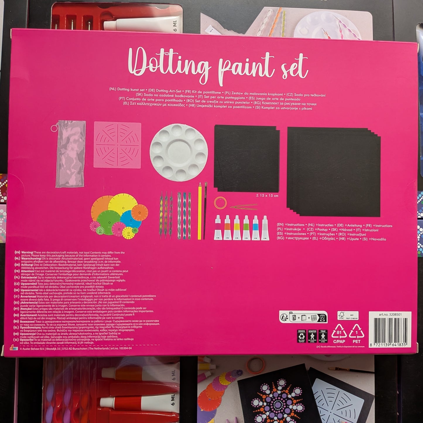 10 Coffrets loisirs créatif Set de peinture