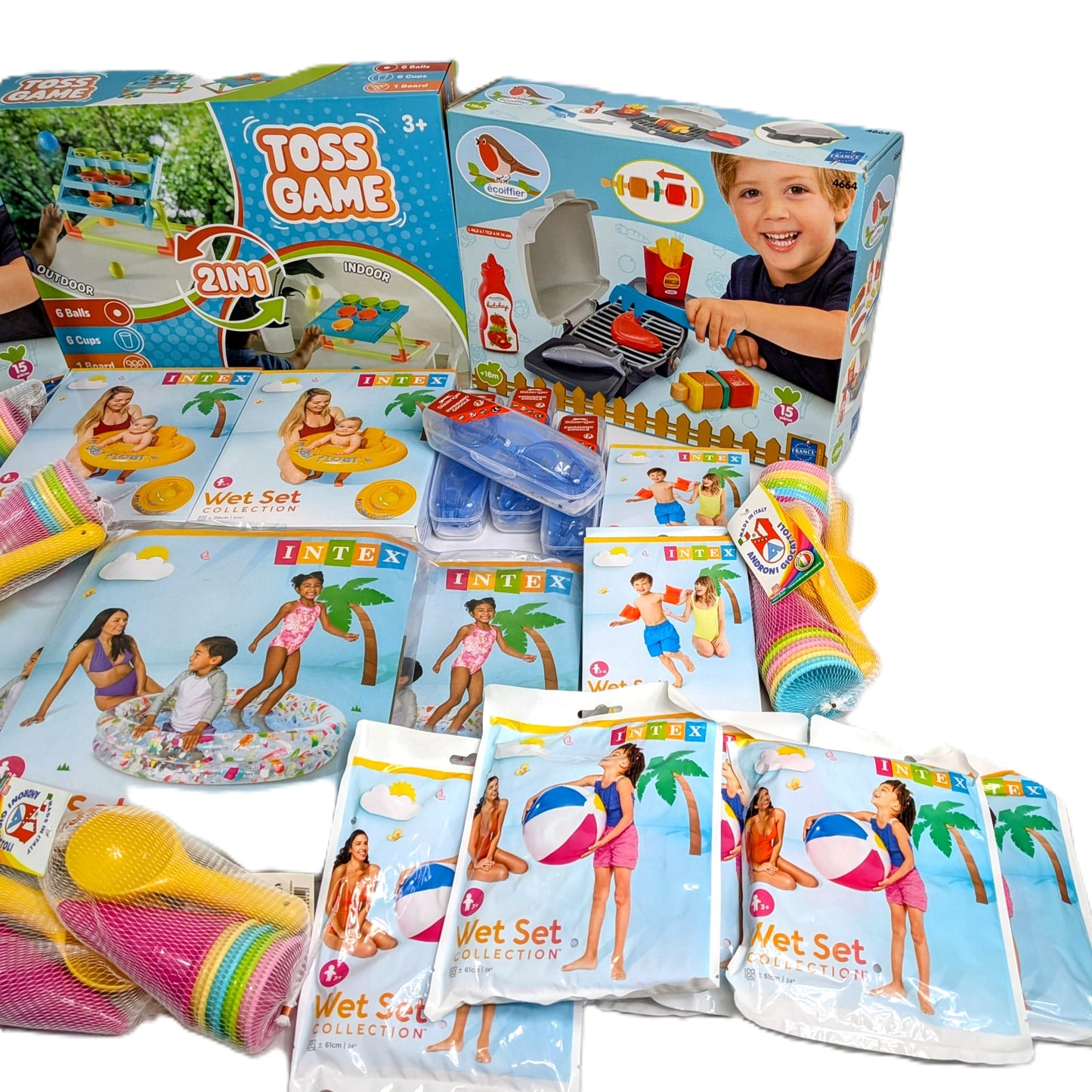 38 Piéces Jouets Plage Piscine Intex Enfants