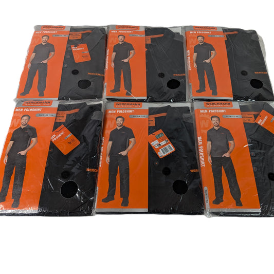 6 Polos de travail Werckmann Homme