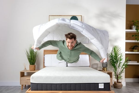 Couette d'été en bambou Durable Hypoallergénique Régulation de la température 155 X 220 cm