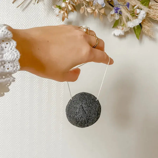 Duo d’Éponges de Konjac 100% Naturelles – Soin Doux