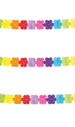 Lot de 20 Guirlandes de papier multicolores réutilisable Plusieurs formes ( 0.50 cts / pcs )