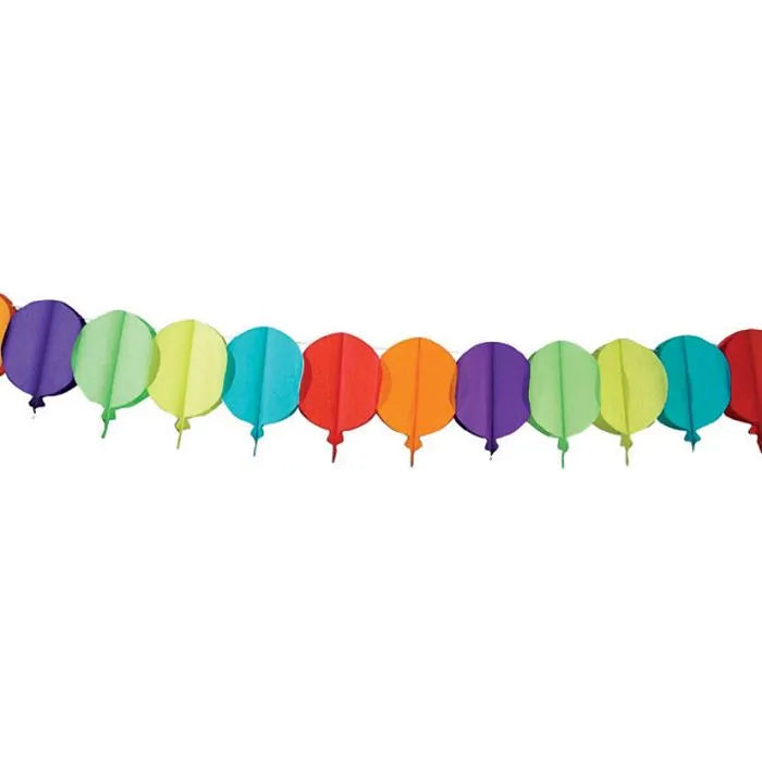 Lot de 20 Guirlandes de papier multicolores réutilisable Plusieurs formes ( 0.50 cts / pcs )