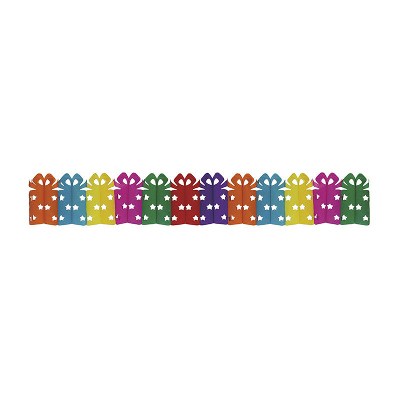 Lot de 20 Guirlandes de papier multicolores réutilisable Plusieurs formes ( 0.50 cts / pcs )
