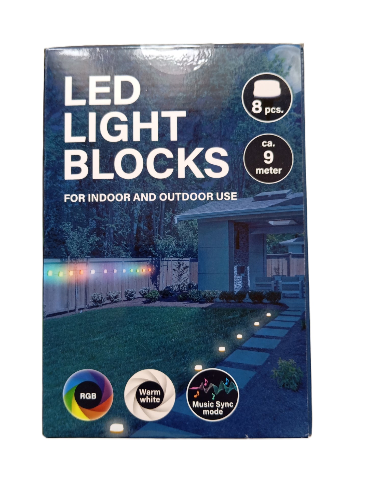 Guirlande de jardin à planter Lumineuse LED 9 Mètres avec Télécommande