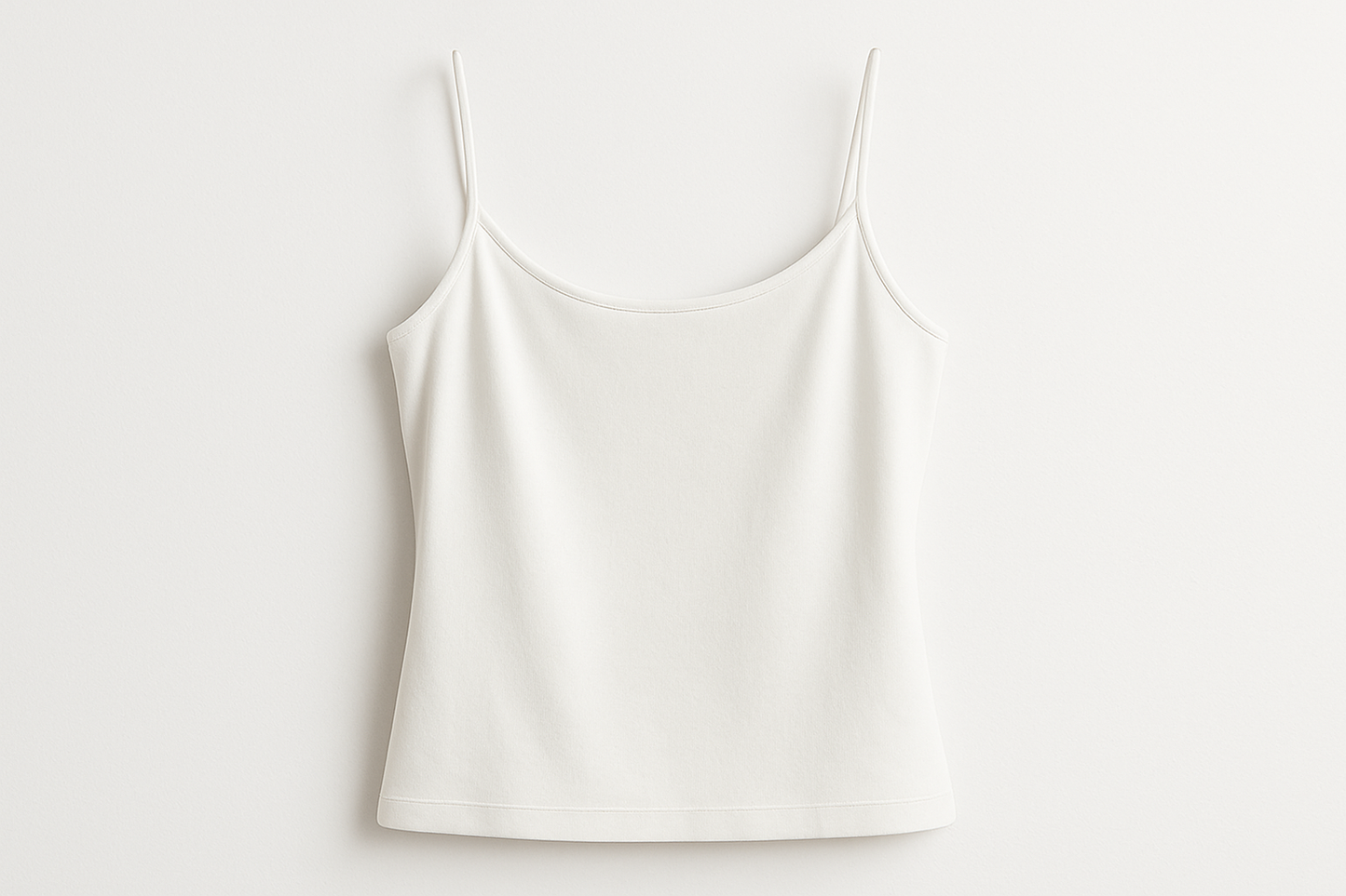 haut femme fine bretelle blanc