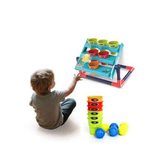 Jeu de lancement de balles " Le Toss Game 2 en 1 "