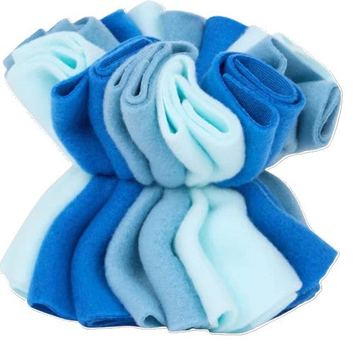 Balle renifler pour chien, Ø 12 cm bleu