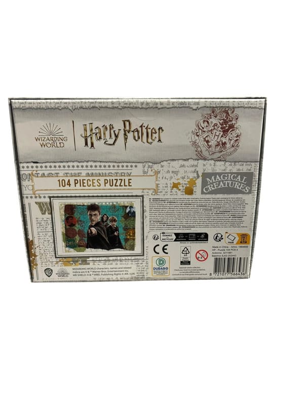 Puzzle Harry Potter 104 pièces 38 x 27 cm