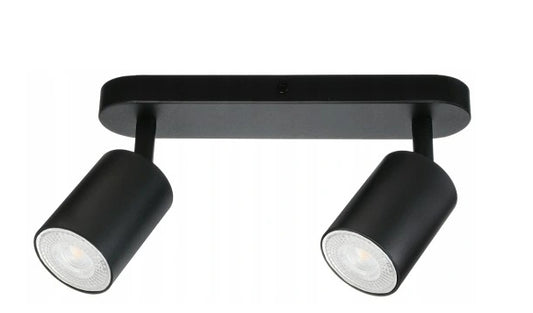 Applique Murale Pivotante 2 Spots LED – Design Droit et Luminosité Optimale