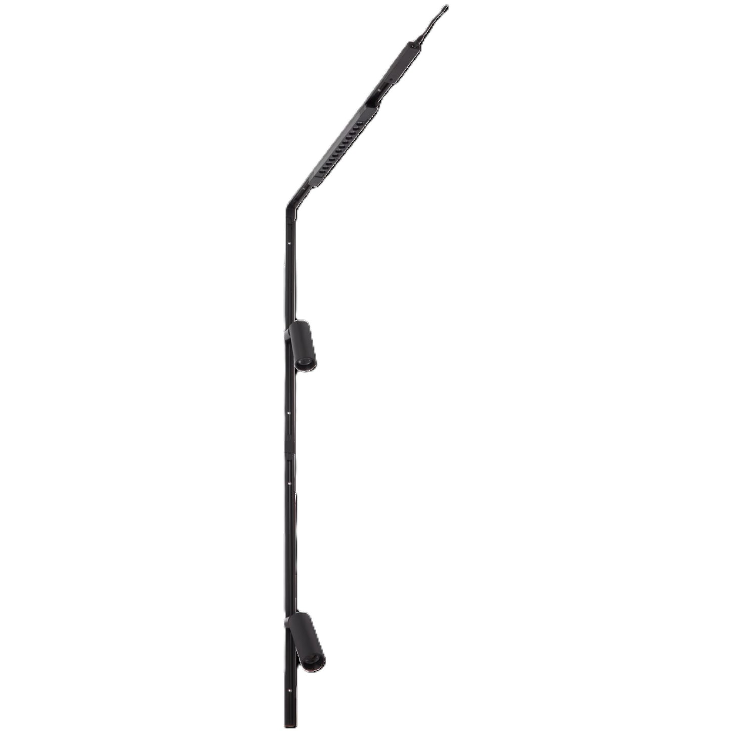 5 Boites Spots sur rail 150 cm Noir