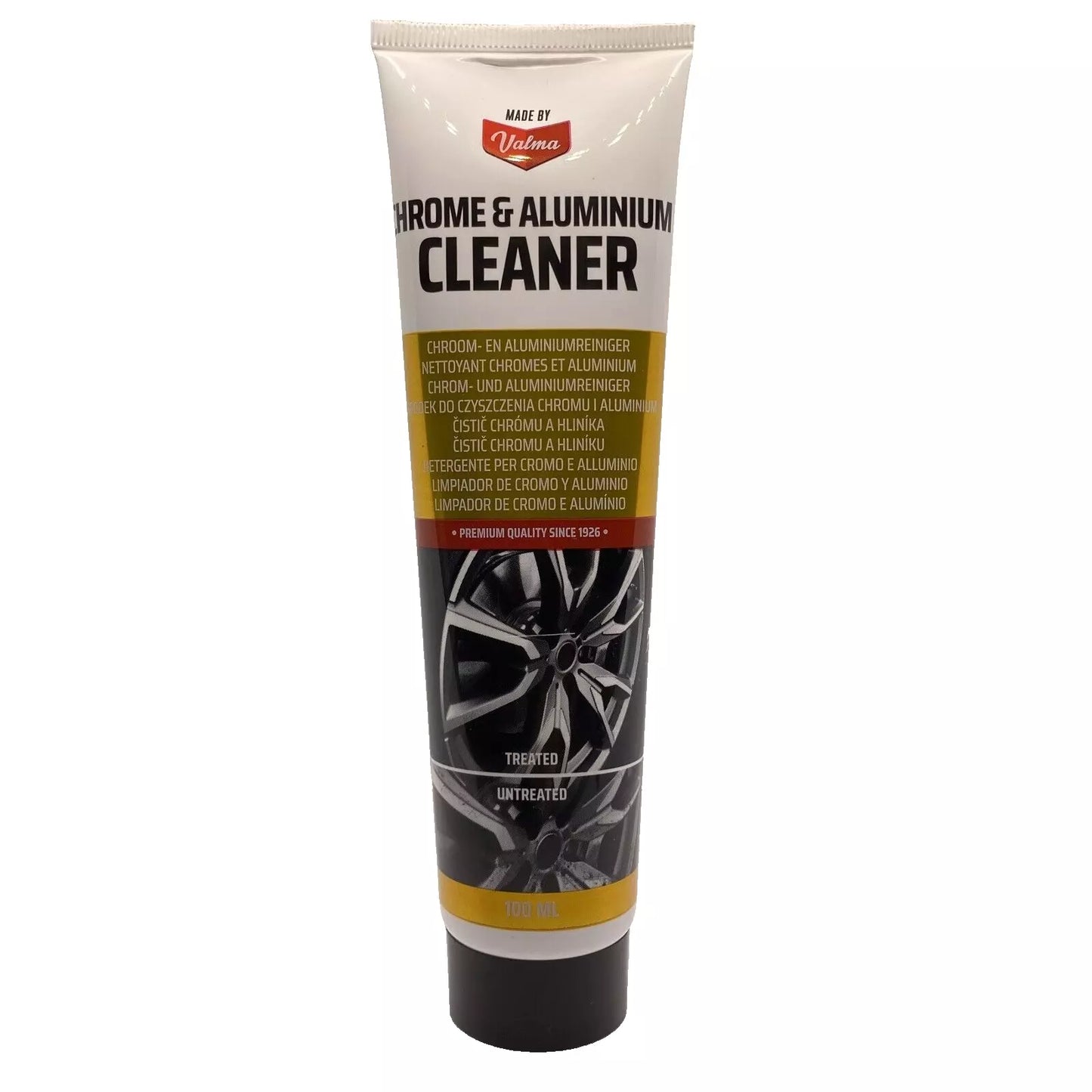 Lot de 17 Flacons Nettoyeurs / lustrant 100 ml chrome et aluminium ( 1.29 euro / pcs )