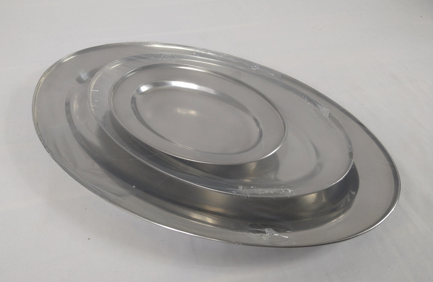 Lot de 11 Set de 3 plateaux de service en métal ( 4 euro / pcs )