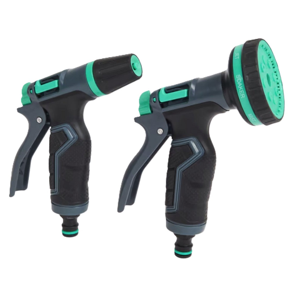 Ensemble de buses / pistolets de pulvérisation FERM - 8 mécanismes de pulvérisation différents - Outils de jardin