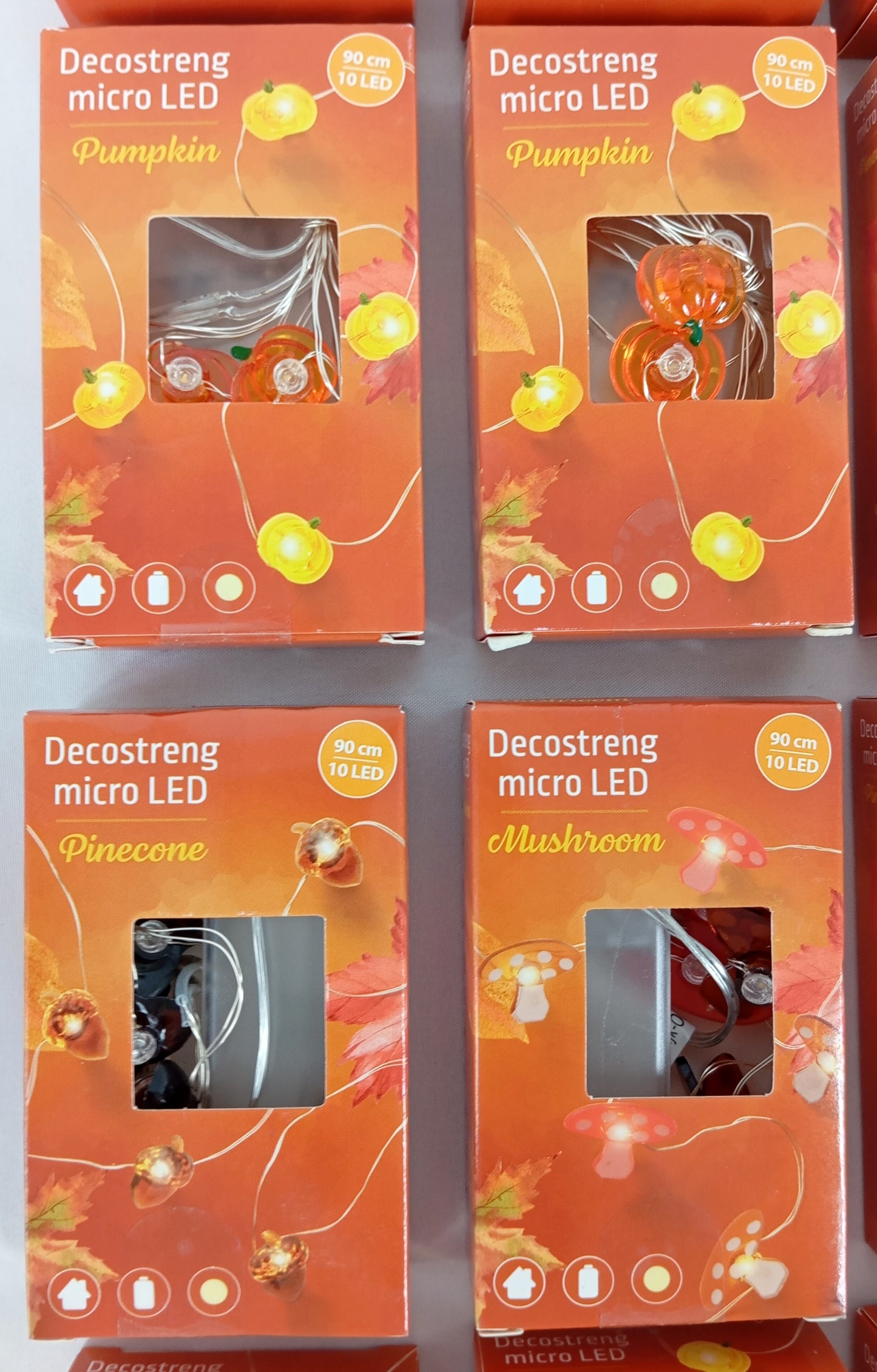 30 Guirlandes lumineuse 10 LED  Automne plusieurs modèles