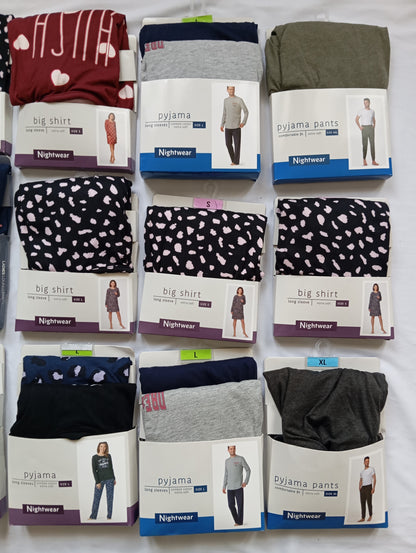 Lot de 12 Pyjamas Homme / Femme