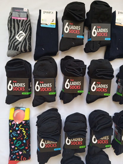 Lot de 105 Paires de chaussettes femme
