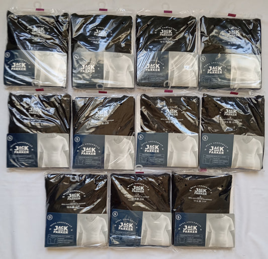 Lot de 11 T-shirts homme noir S