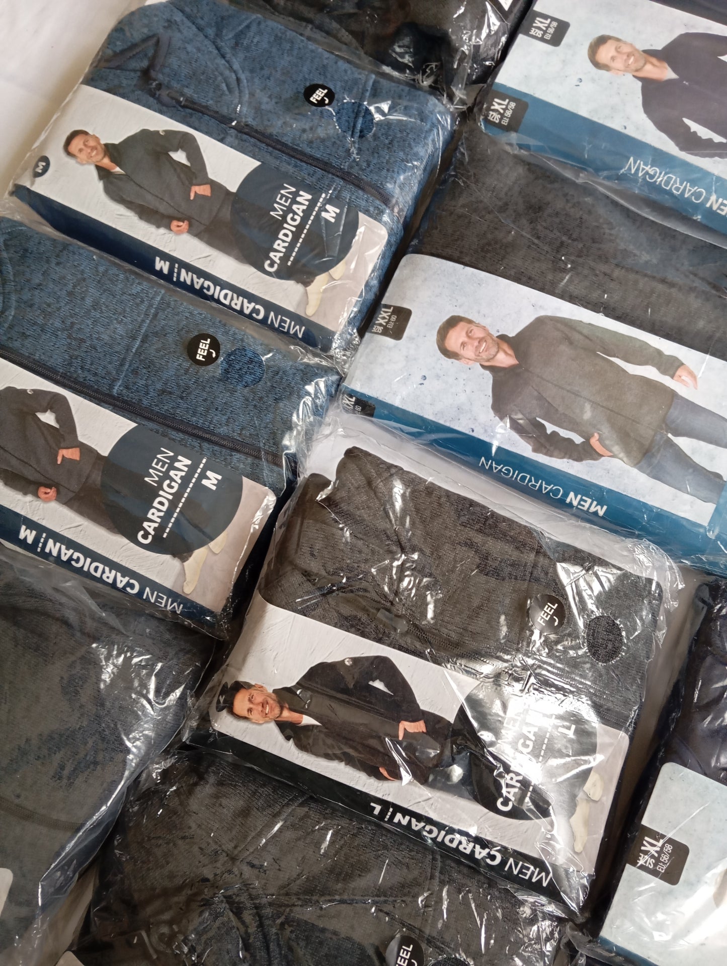 Lot de 15 Cardigans homme
