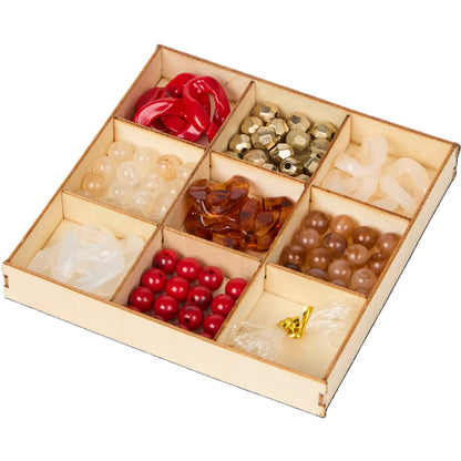 20 Coffrets de Perles Acrylique