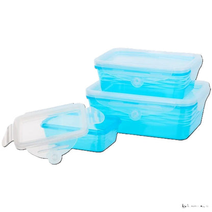 4 Boites : 3 Boîtes de conservation / Récipients alimentaire S/M/L