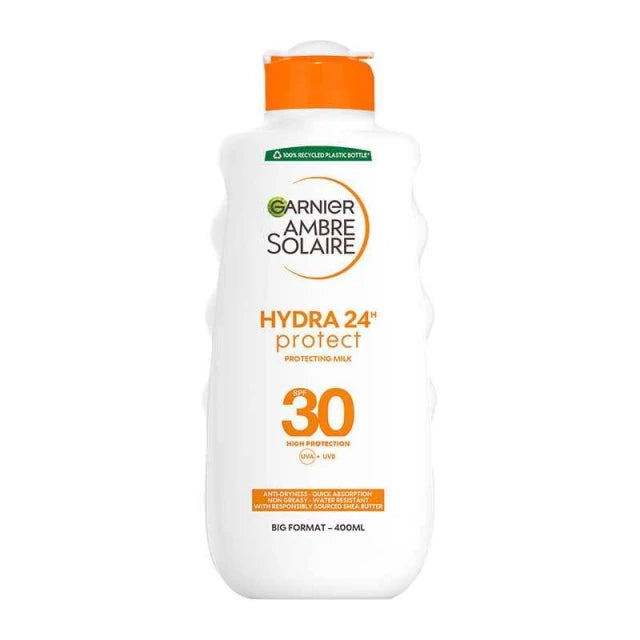 Lotion solaire Ambre Solaire Hydra 24h protect+ SPF 30 Garnier