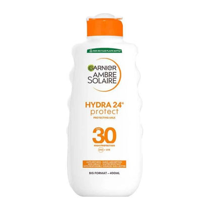 Lotion solaire Ambre Solaire Hydra 24h protect+ SPF 30 Garnier