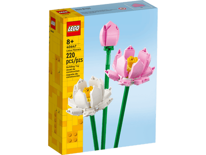 9 Boites de LEGO Fleurs de Lotus N°40647 / Fleurs de Cerisier N° 40725