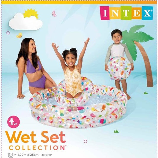 Piscine enfant gonflable Intex 122 x 25 cm