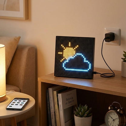 13 Panneaux - Carte de Pixels LED Connectée