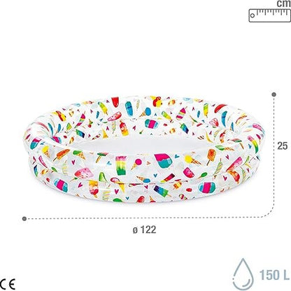 Piscine enfant gonflable Intex 122 x 25 cm