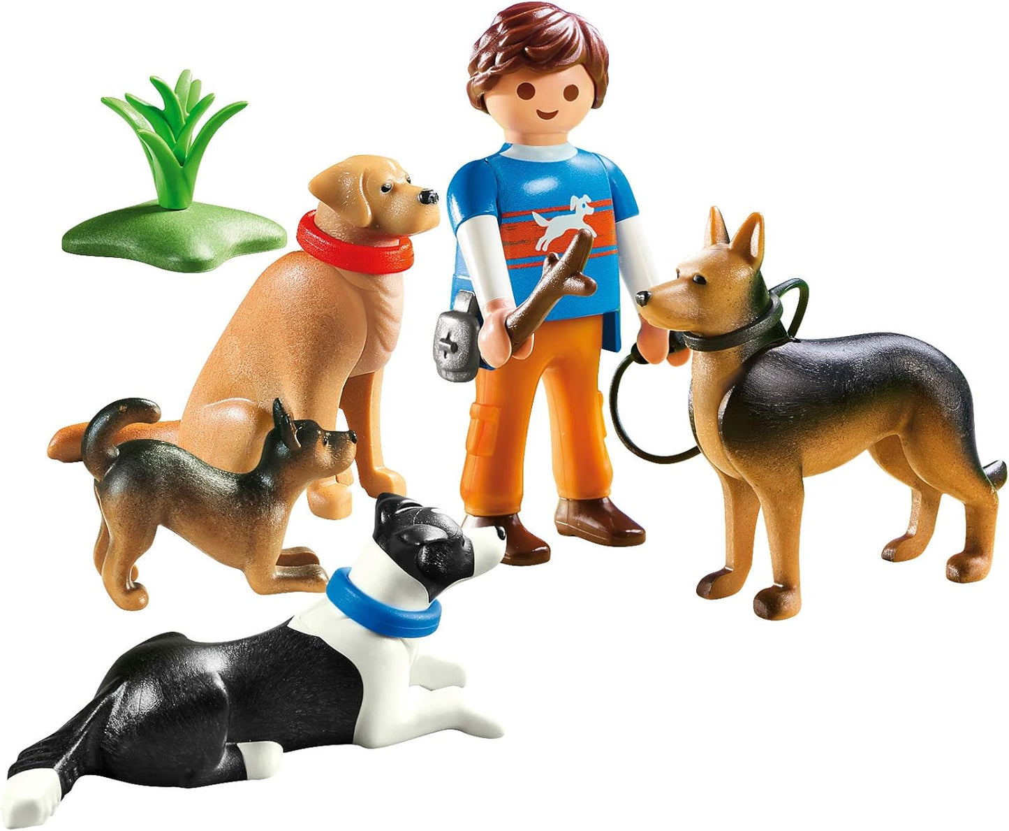 Playmobil City Life- Entraineur et Chiens N° 9279 - 12 pièces
