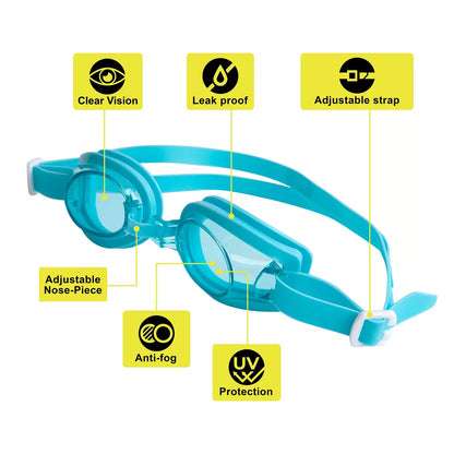 Lunettes de natation à protection UV Slazenger Bleu