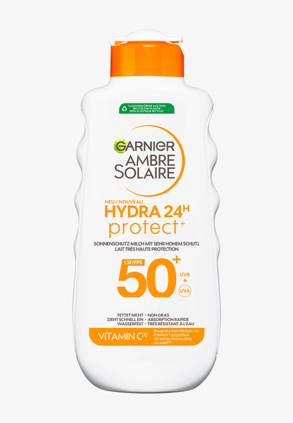 Creme AMBRE SOLAIRE HYDRA PROTECT SPF 50+ - Protection solaire Garnier 200 ml