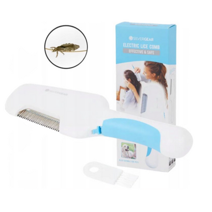 Peigne à poux et lentes électrique